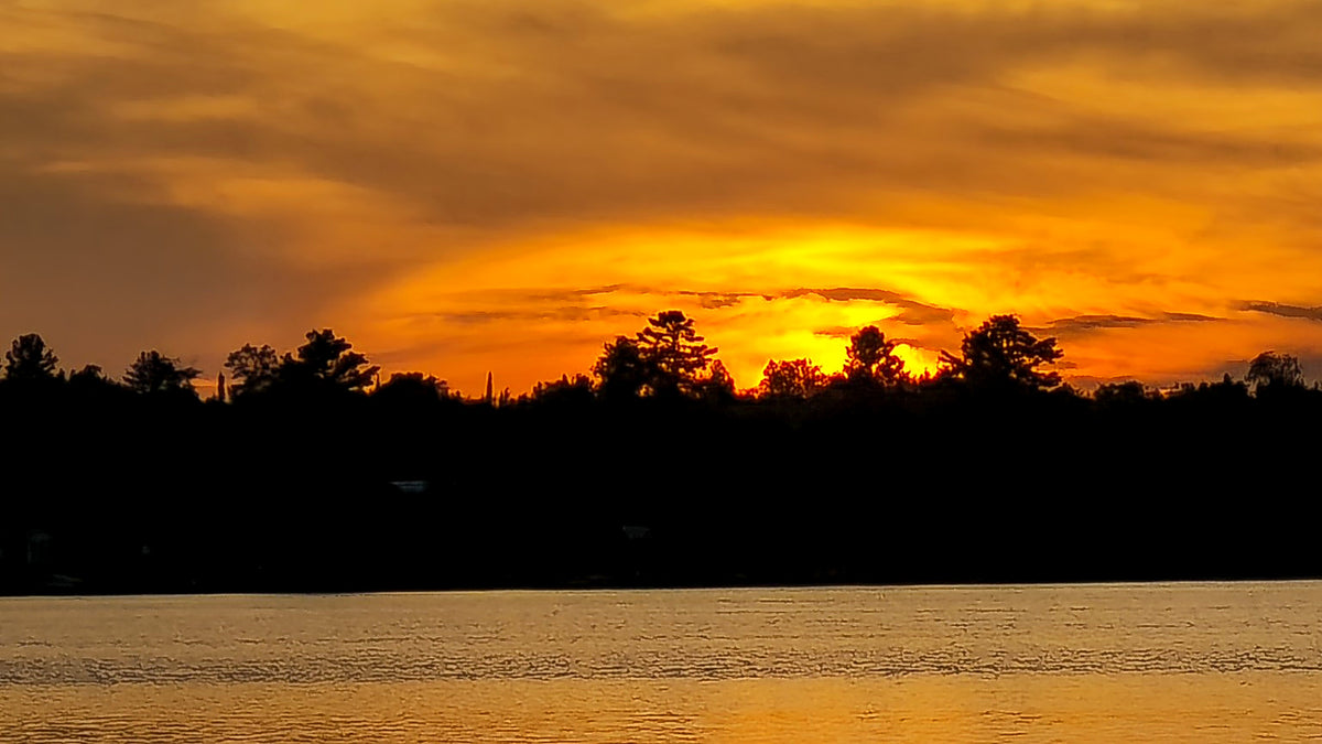 Outlaw Art Sunset Fireline III enhanced
